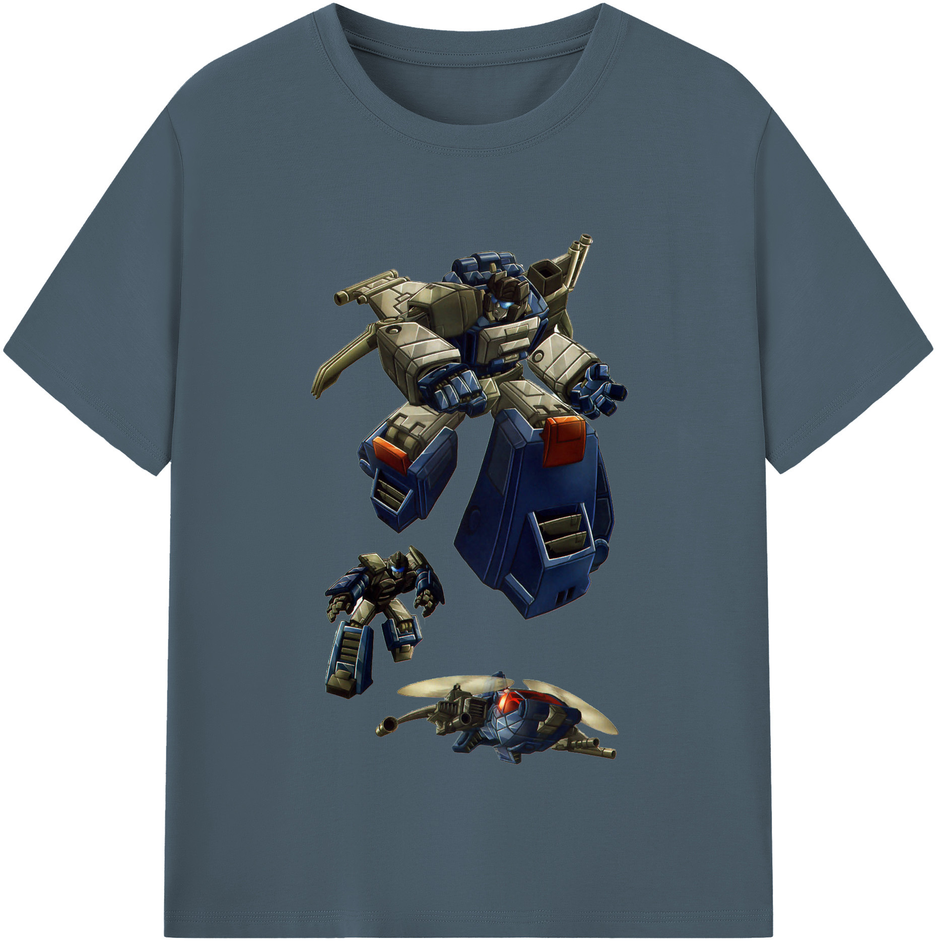 （画像用）  綿100％半袖Tシャツ（フロントプリント）